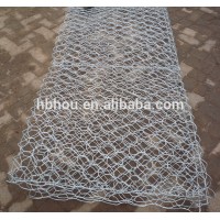 Galvanized gabion baskets stone cages hexagonal gabion wire mesh boxes 2x1x1m