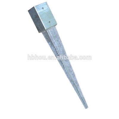 China supplier sale hot dip electro galvanized high strength pointed pole anchor